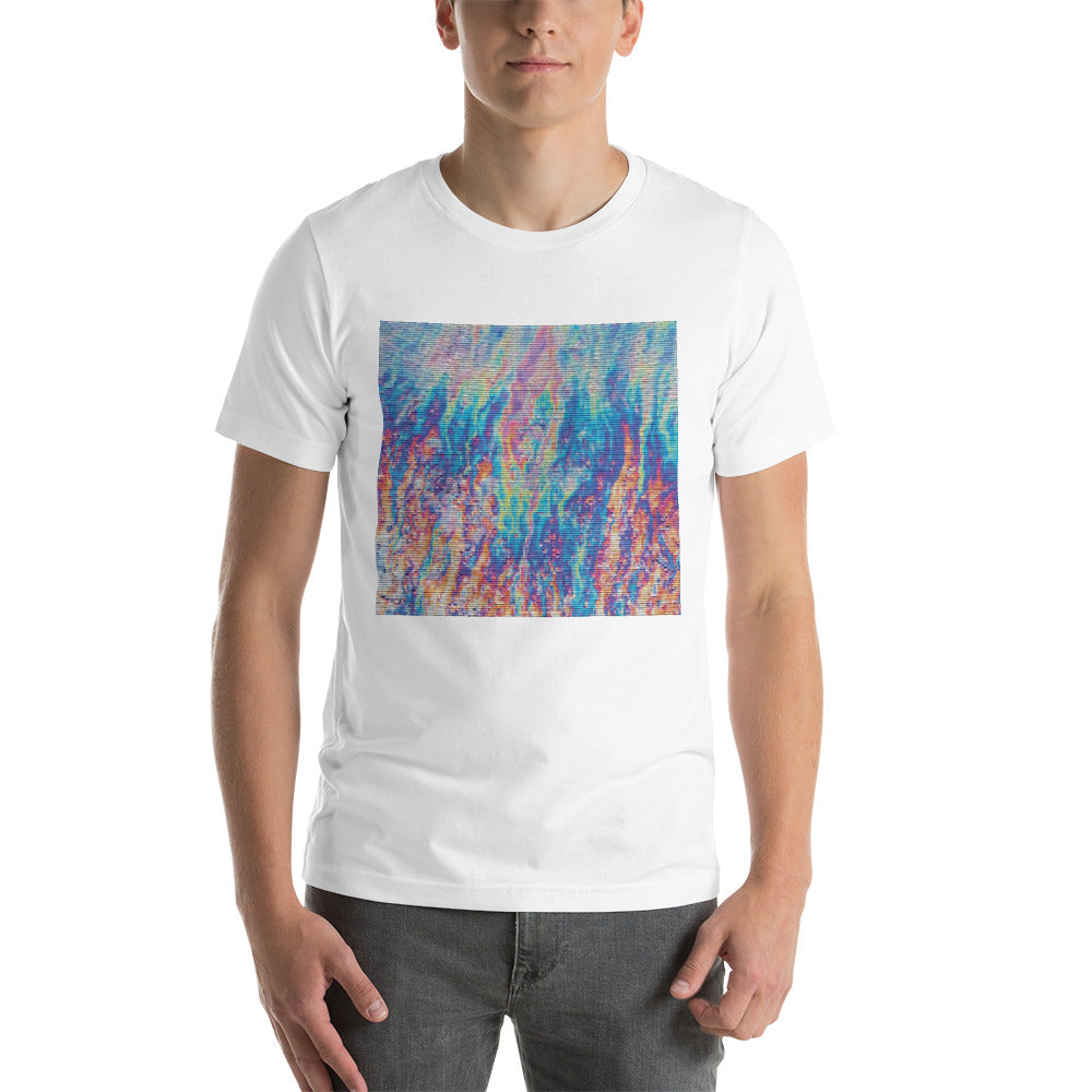 Oil Spill Pavement - Short-Sleeve Unisex T-Shirt